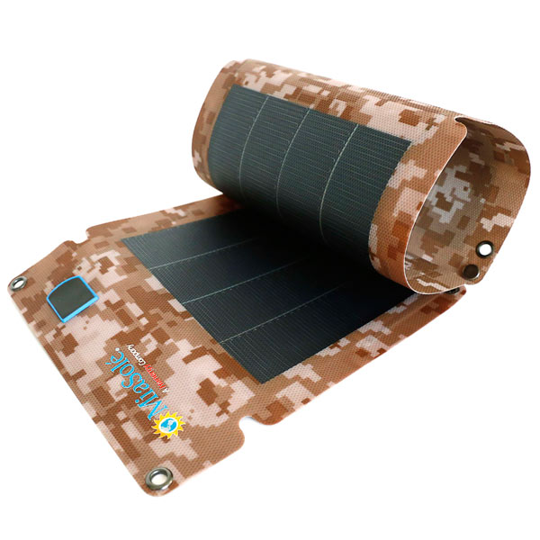 12W Folding CIGS Solar Charger