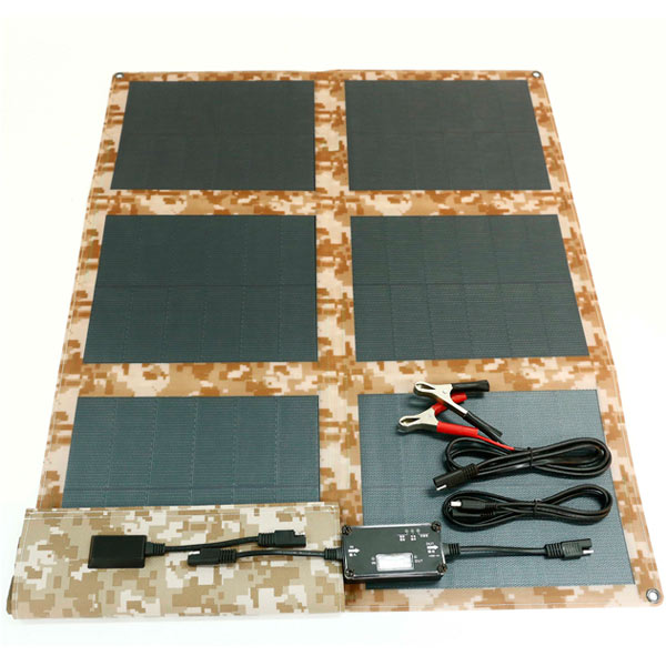 48W Folding CIGS Solar Charger